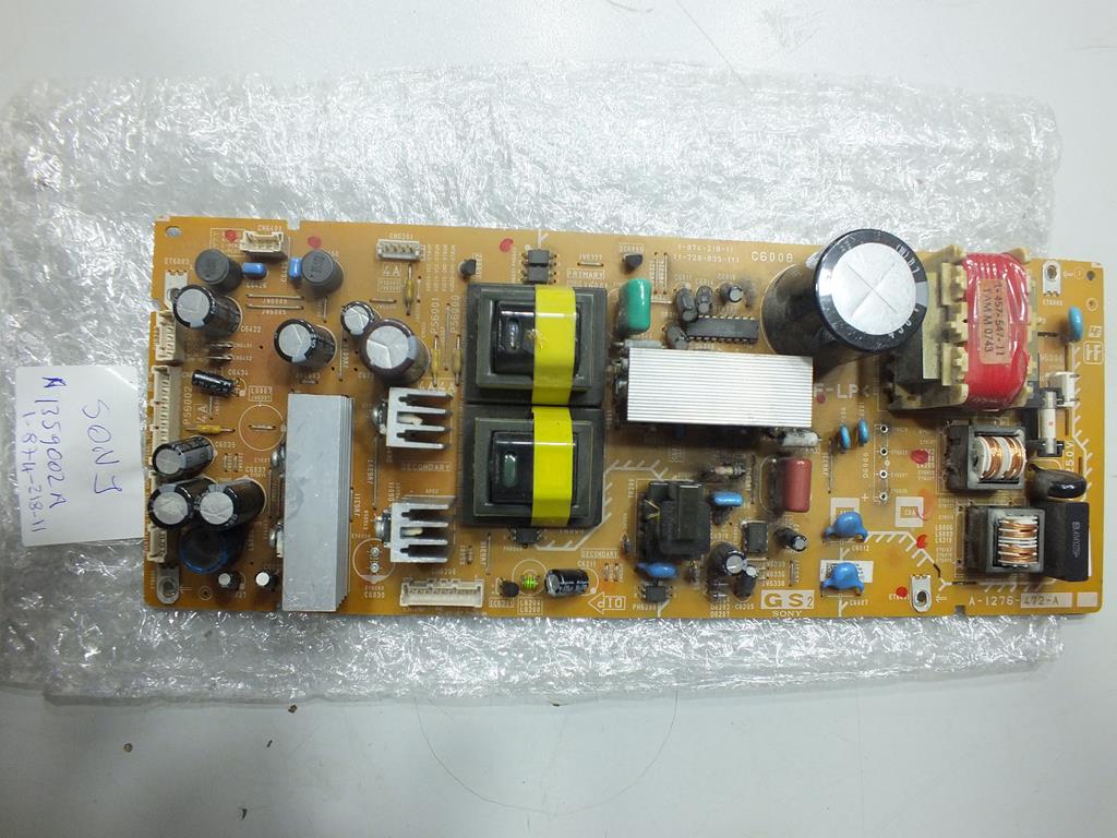 A-1276-472-A- A1359002A- 1-874-218-11- 1-728-835-11- SONY- GS2- POWER BOARD- SONY KDL32U3000U